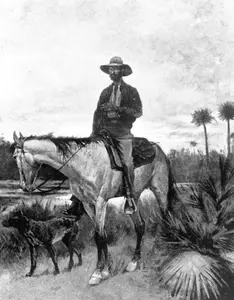 Bone Mizell on Horse