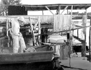 Port Salerno Mullet Fisherman