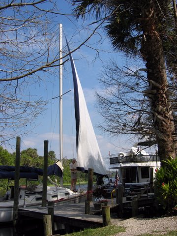 Rialto Harbour near the west end of the Okeechobee Waterway