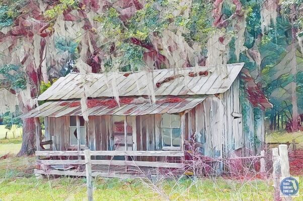 Micanopy, Florida - Cracker Tenant Shack Micanopy, Florida - Cracker Tenant Shack