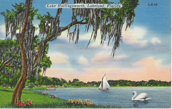 Lake Hollinsworth Postcard