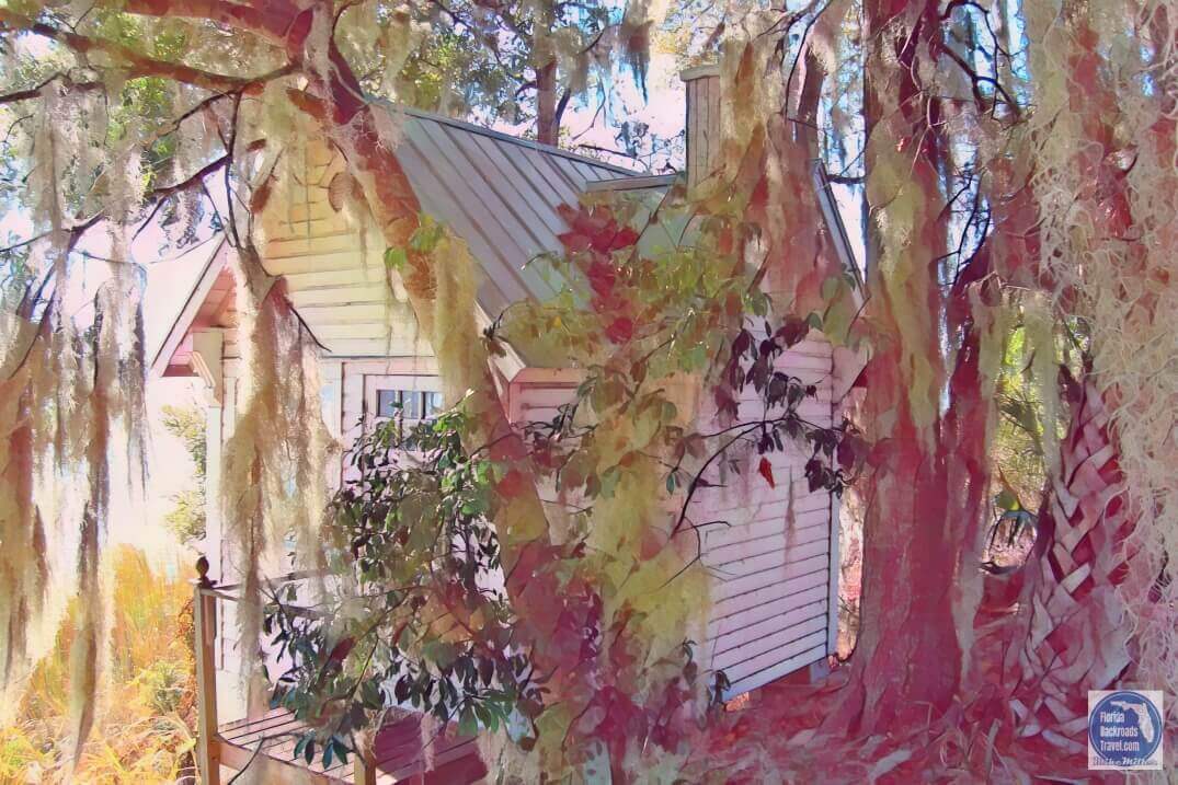 Florida Back Roads Travel Maps - 4 MountDoraCottageOnRRTracks