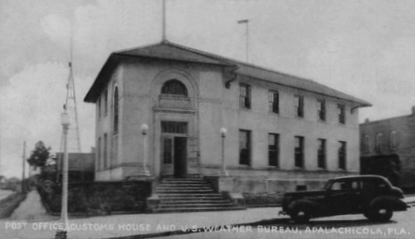 Apalachicola Post Office Postcard