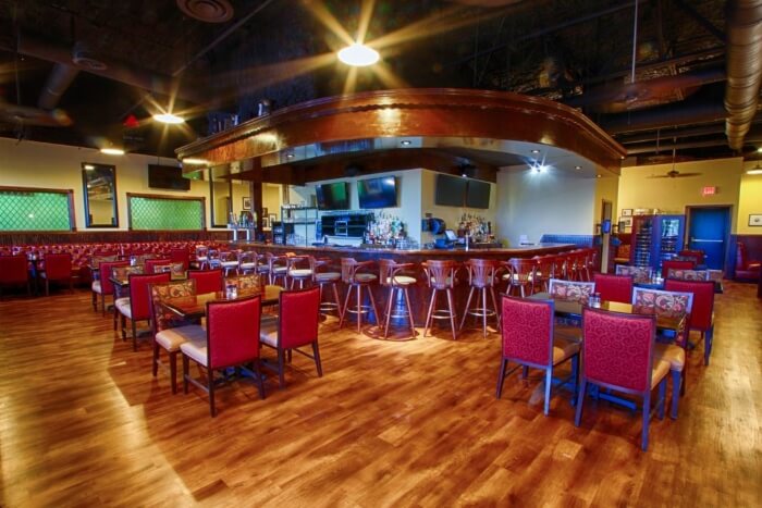 The Back Room Steakhouse Interior