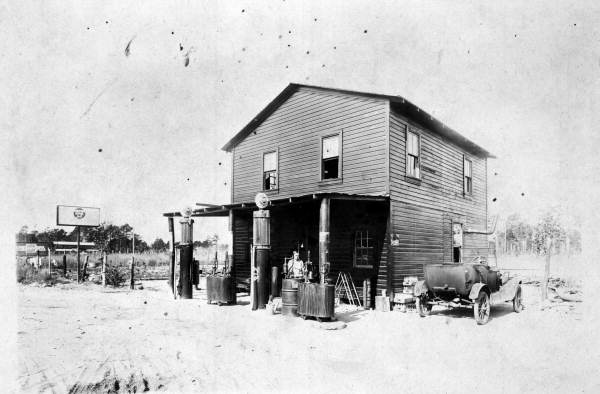 Negozio di paese a Baldwin, Florida. 1926.