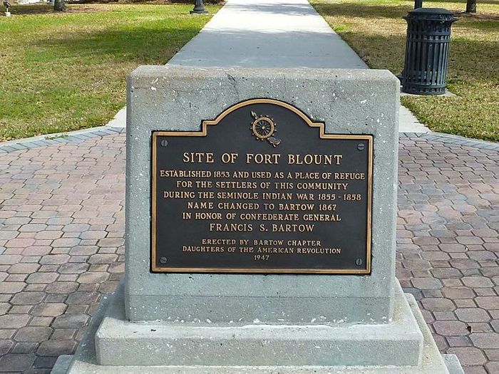 Fort Blount Historical Marker