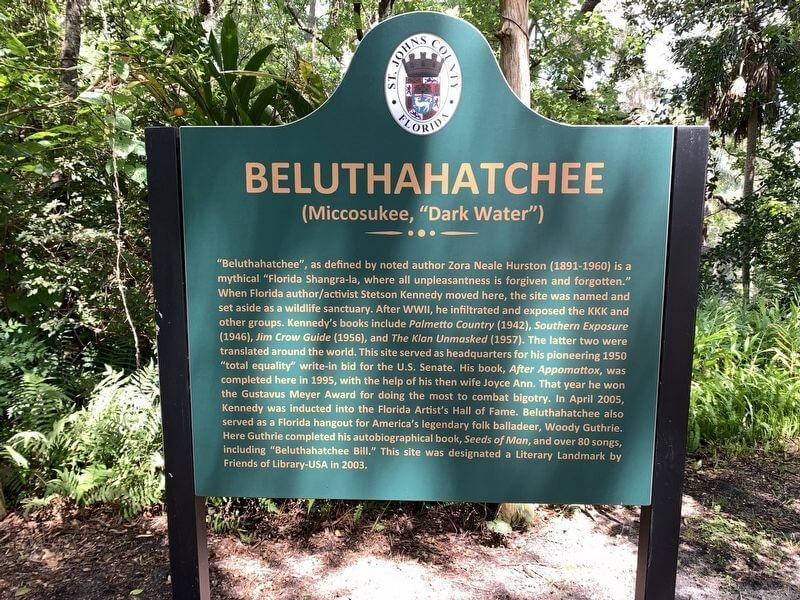 Beluthahatchee Sign
