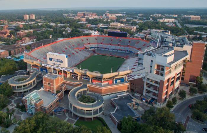Steve Spurrier-Florida Field at Ben Hill Griffin Stadium