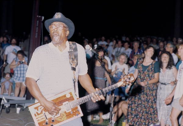 Bo Diddley at the Florida Folk Festival