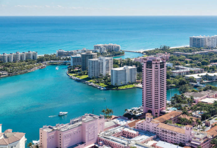 Boca Raton - FL - 20200516 - A general view of The Boca Raton Town