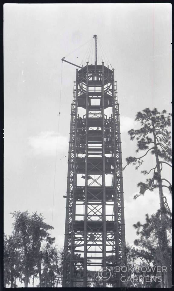 Bok Tower Under Construction