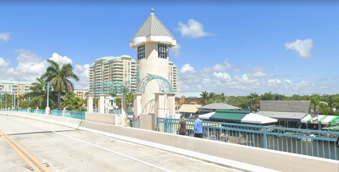 Looking West From the Ocean Avenue Bridge