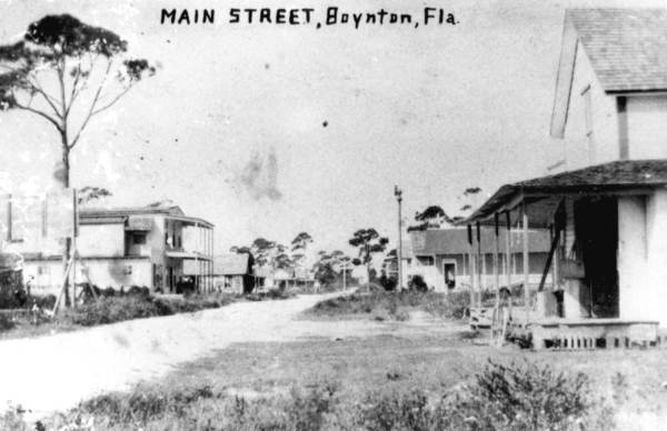 Boynton Main Street, 1910