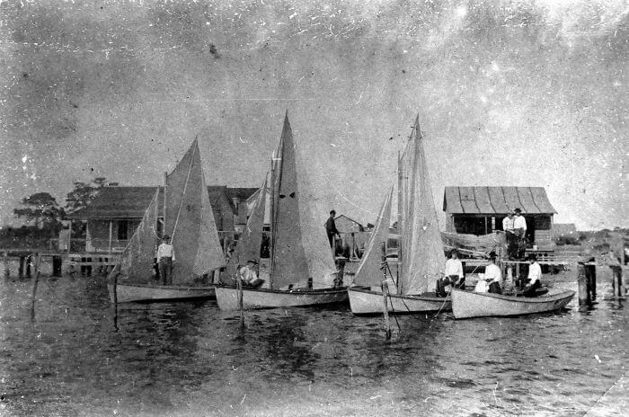 Bradenton Fishing Boats in 1902