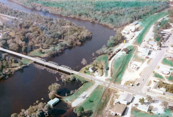 Branford, Florida aerial view