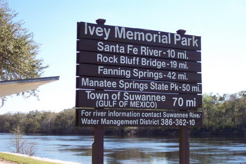 Branford, Florida Ivey Memorial Park