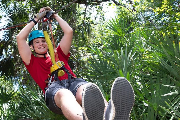 Brevard Zoo Zipline