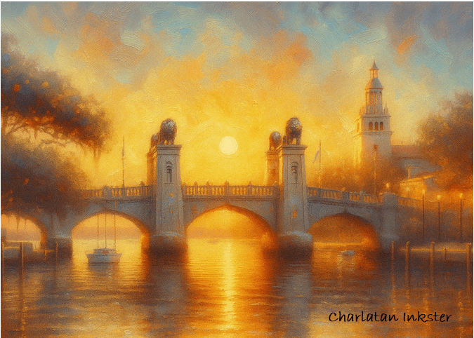 Bridge at Sunrise Charlatan Inkster