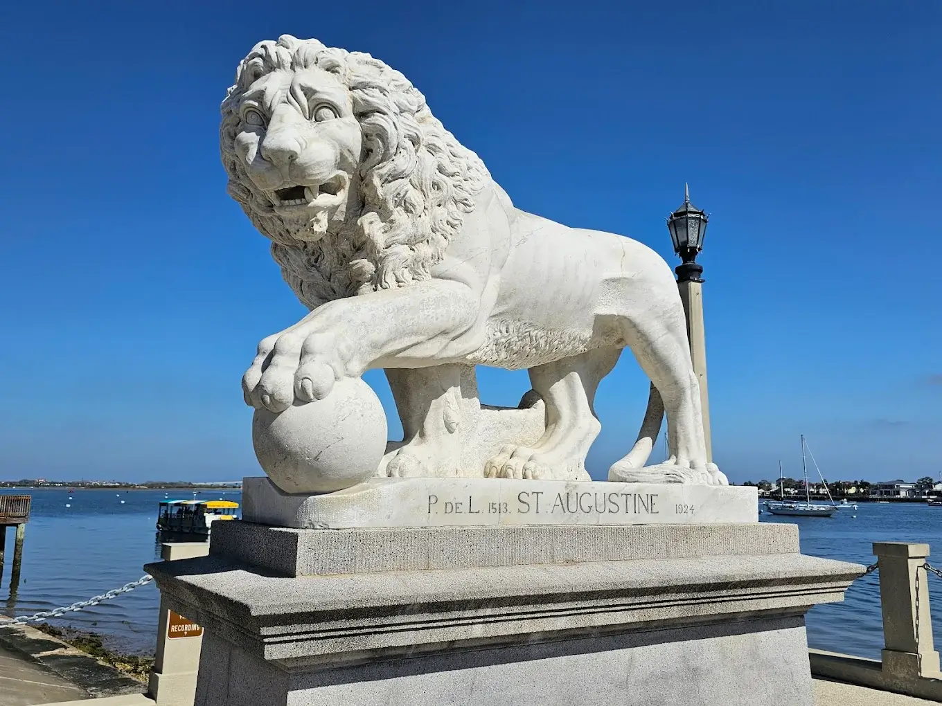 Bridge of Lions St Augustine - BridgeOfLionsLion.webp