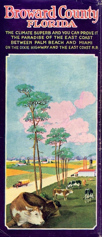 Broward County Vintage Poster 1923