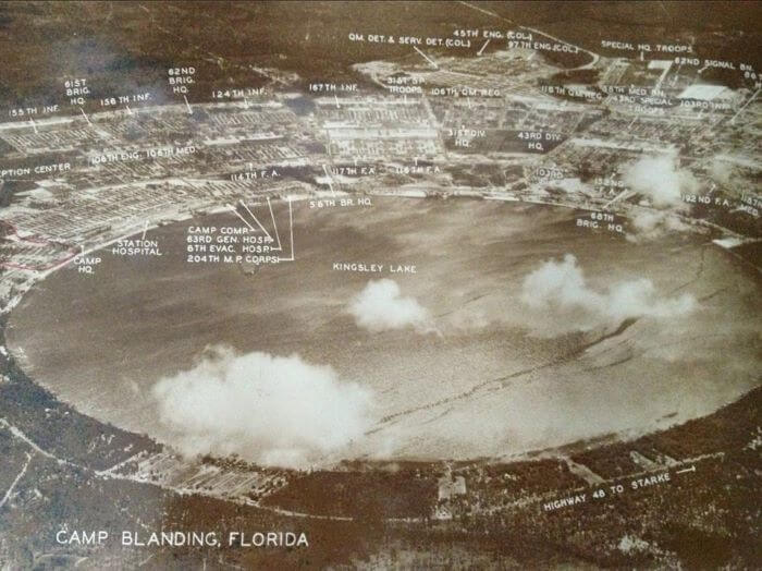 Camp Blanding Aerial 1941