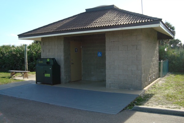 Canaveral National Seashore Beach Restroom