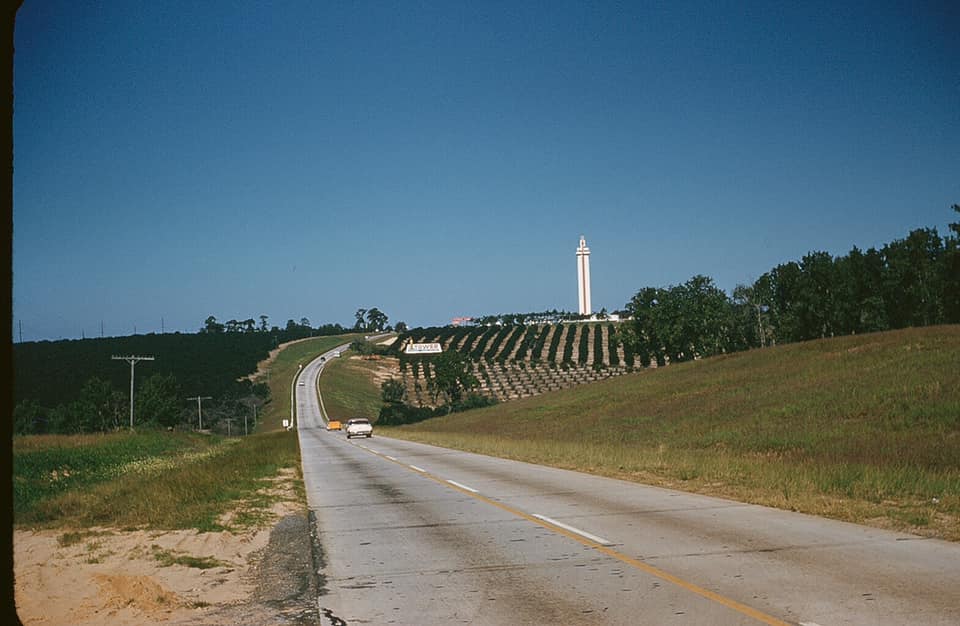 Citrus Tower and US-27 in 1958