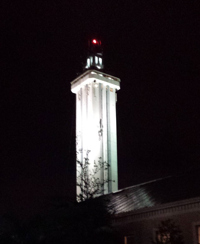Clermont, Florida.  Citrus Tower at Night