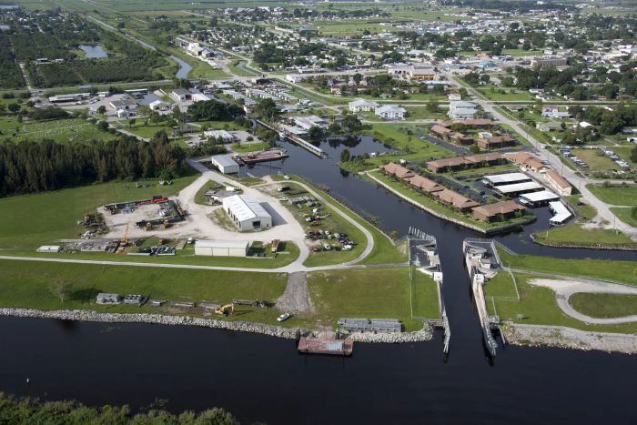 Clewiston Aerial View