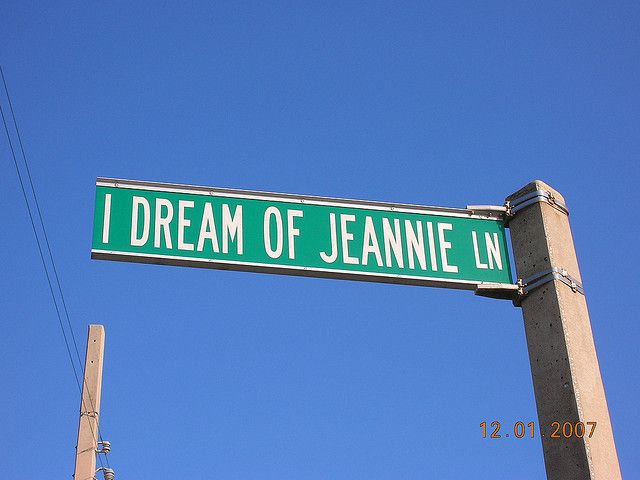 I Dream of Jeannie Lane in Cocoa Beach