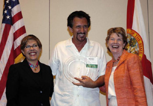 Columba Bush, Mickey Carroll, Glenda Hood