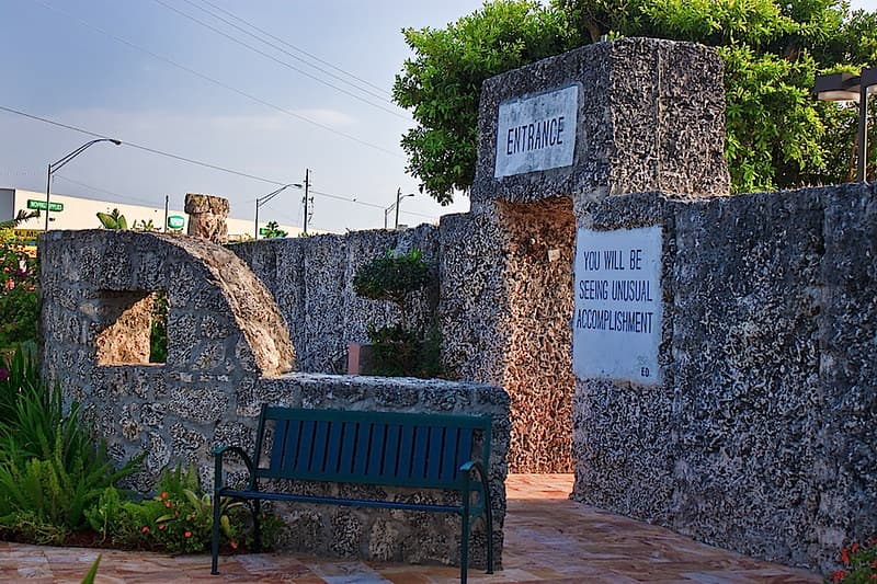 Coral Castle Entrance
