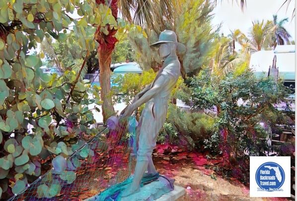 Artist's Rendering of Cortez Fisherman Statue