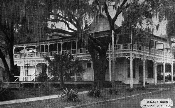Sprague House in Early Days, Florida Memory