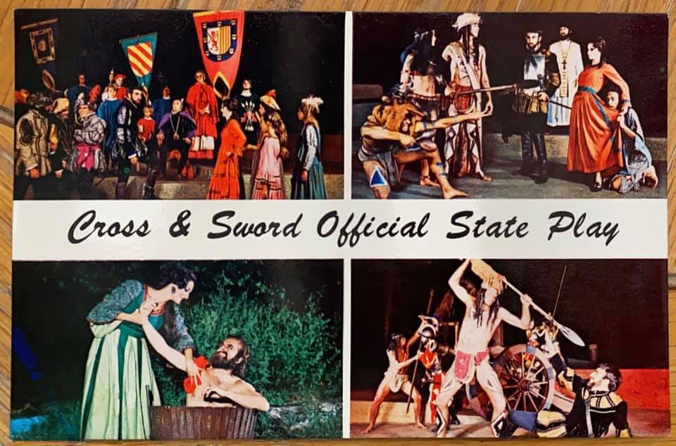 Cross and Sword Postcard