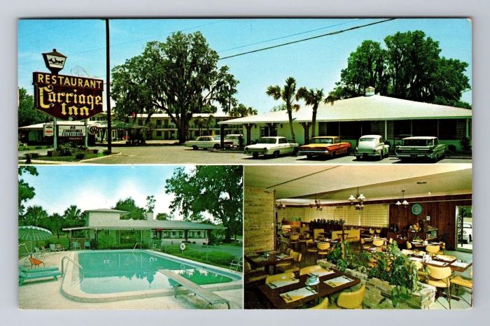 Cross City Carriage Inn Postcard