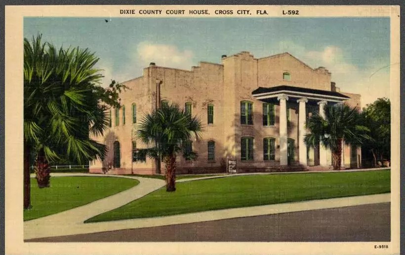 Cross City Dixie County Courthouse