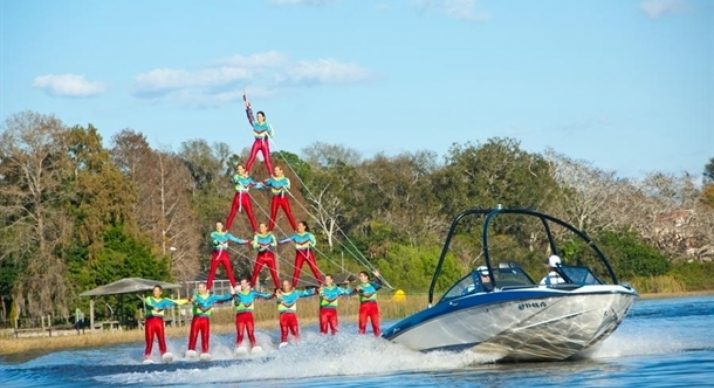 Cypress Gardens Water Skiing Pyramid