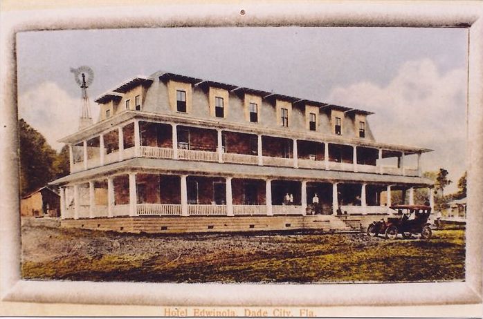 Vintage Postcard Hotel Edwinola