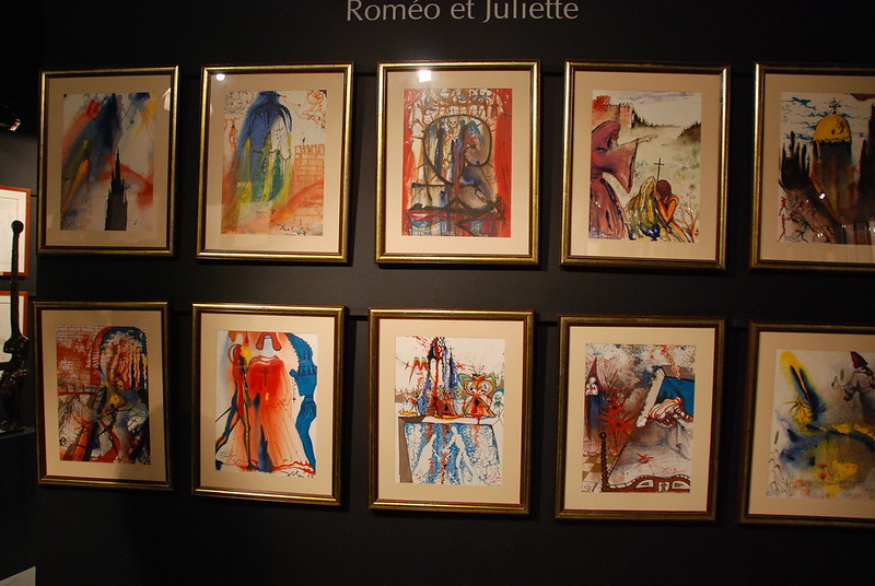 Dali Museum Paintings on Wall