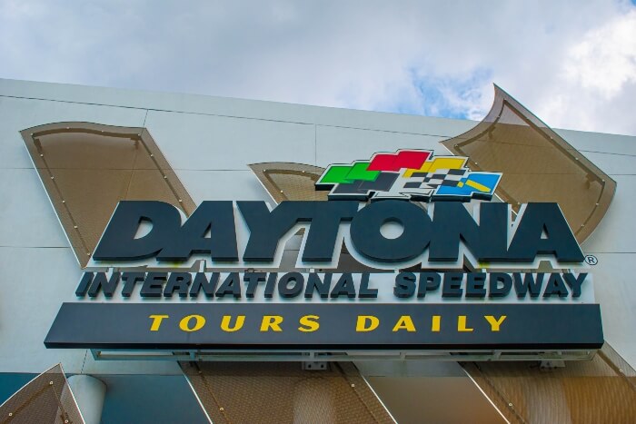 Daytona Intl Speedway Tour Sign