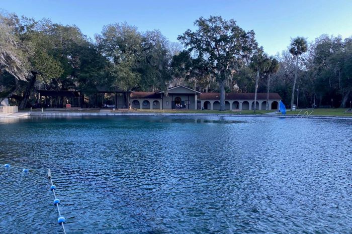 DeLeon Springs State Park Pool and Visitor Center JoAnn
