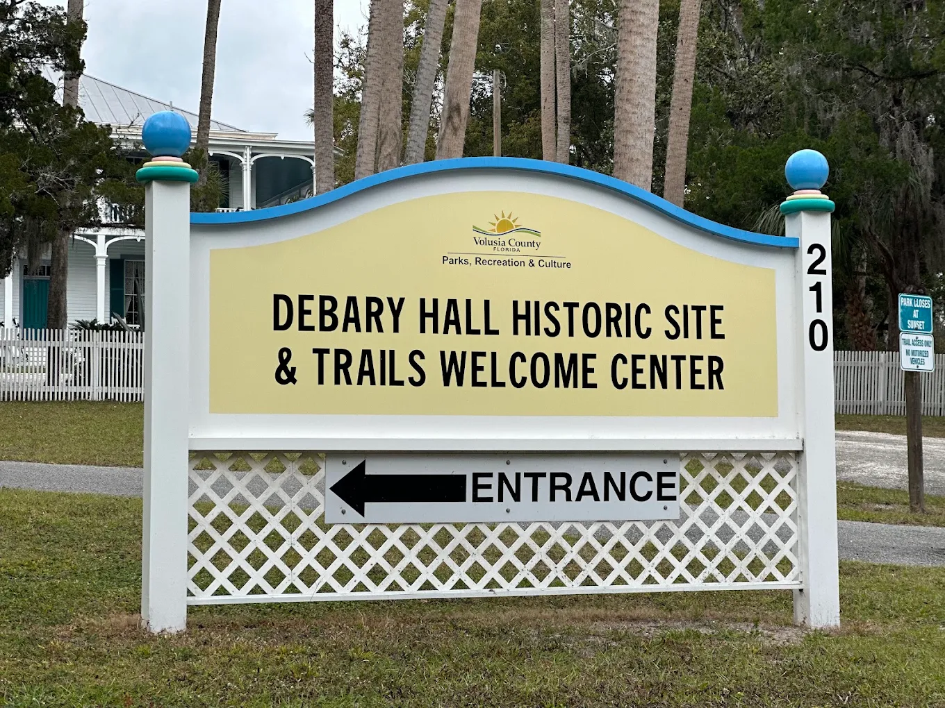 DeBary Hall Sign