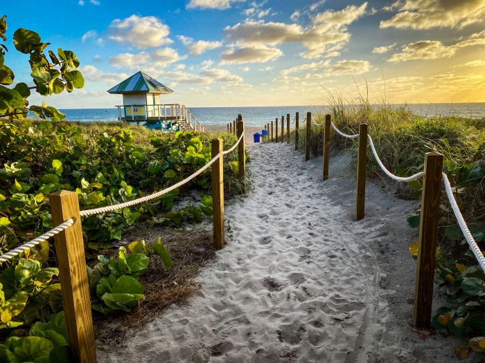 Delray Beach Access Path