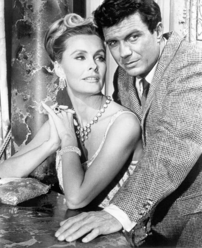 Dina Merrill and Cliff Robertson