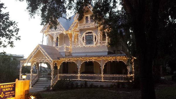 Donnelly House Dressed Up for the Holidays