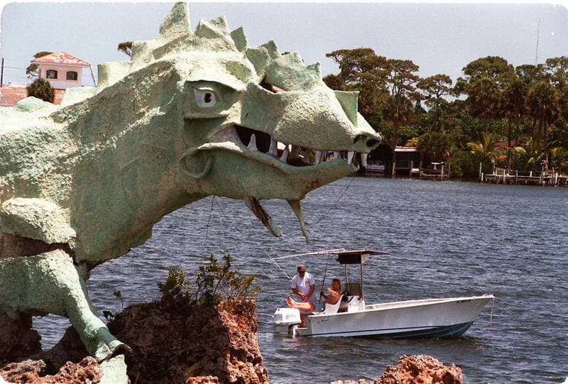 Dragon Point, Former Landmark at the Extreme Southern Tip of Merritt Island