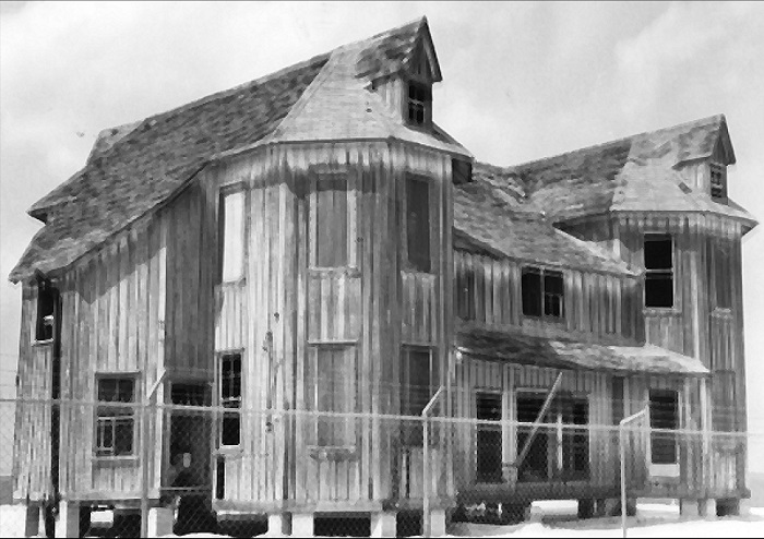 Dummitt Castle Relocated to Parrish Park, Titusville, 1967