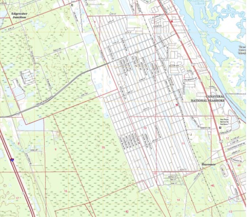Map Of Edgewater Florida Edgewater, Florida: The Edge Of The Indian River Lagoon