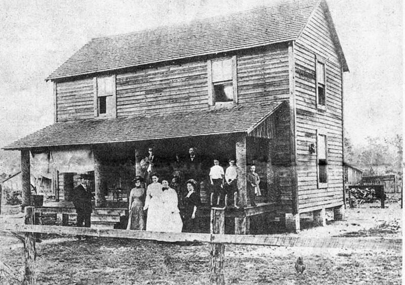 Hunter's Boarding House, photo from Flagler County Historical Society